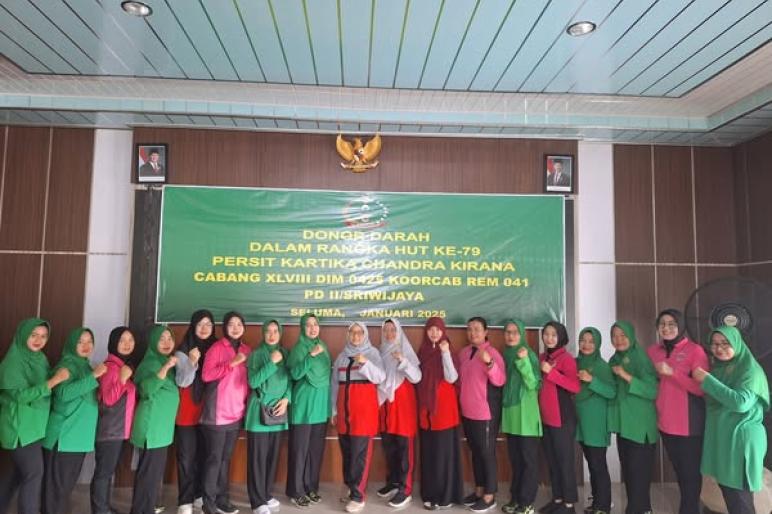 HUT ke-79 Persit, GOW Seluma Tegaskan Kepedulian Sosial.Kamis(16/1)(Hassan - teropongpublik.co.id)